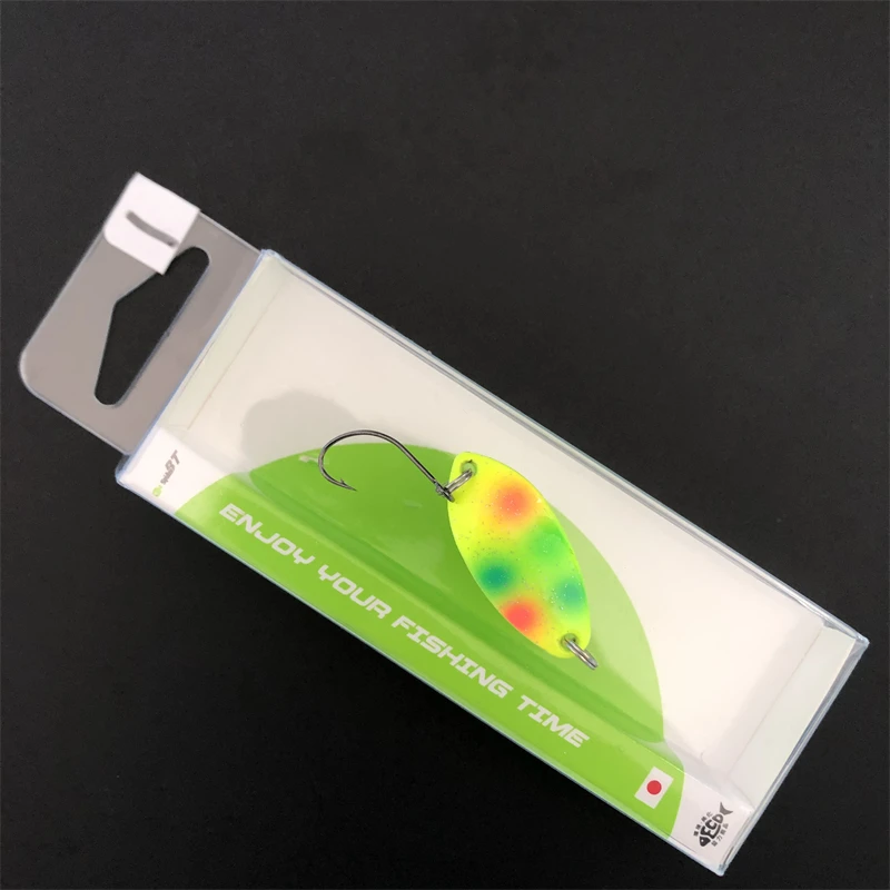 8011 3cm2.5g1PCS LURETV Japón Valkein mismo estilo hielo falso brillante trucha arcoíris Makou Creek cebo - imagen 3