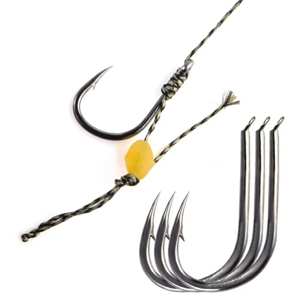 NGB 30g-70g cebo de Metal jaula alimentador grupo de pesca plomo aparejos de pelo pesca de carpa con anzuelos de línea para aparejos - imagen 5