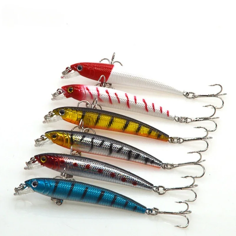 Señuelos artificiales de mar para pesca, juego de cebo de manivela, Wobblers, Lucio, curricán, duro, Peche Swimbait, cebos falsos, Trolls - imagen 3