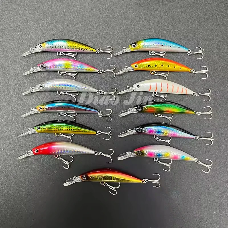 1 Uds. Señuelos de pesca de pececillo que se hunden, 70mm, 16g, cebo Artificial de fundición, trucha, lubina, Lucio, Wobblers, accesorios de pesca 9153 - imagen 4