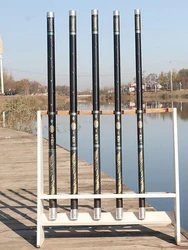 Caña de pescar de mano ultraligera superdura de 9M/10M/11M/12M/13M 19H, caña de pescar telescópica de alta calidad para carpa