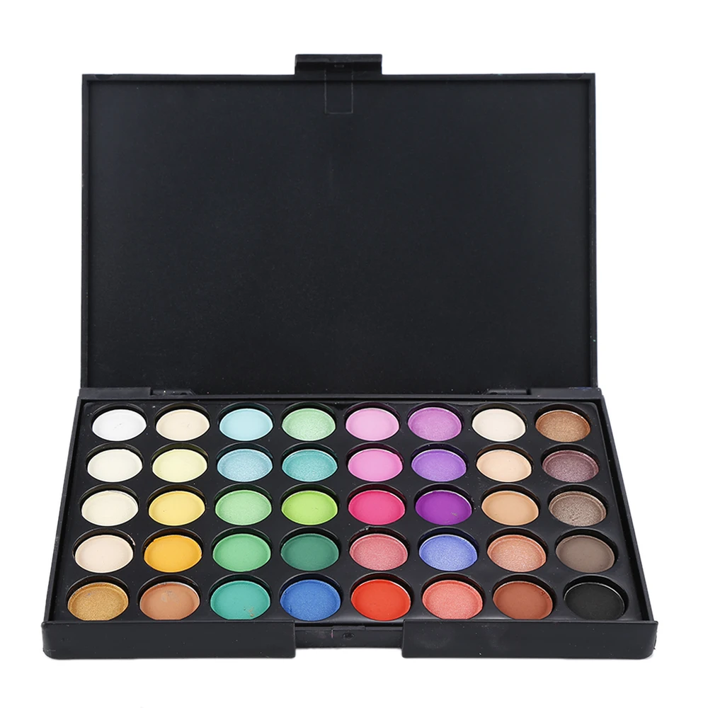 Paleta de sombras de ojos mate de colores, paleta de maquillaje de tierra, maquillaje brillante, maquillaje duradero resistente al agua, añadir pincel de sombra de ojos - imagen 5