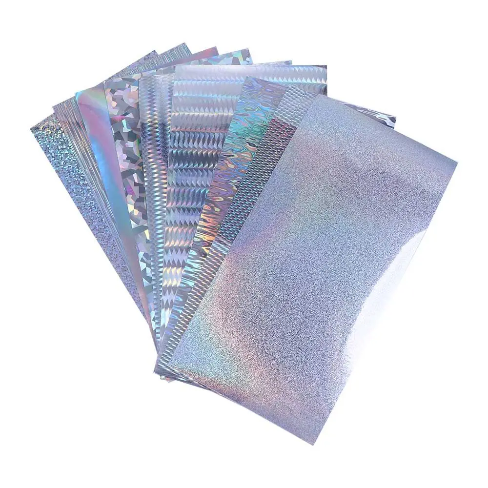 Material DIY, pegatina adhesiva impermeable, pegatina holográfica para cebo, pegatinas para señuelos de pesca, cinta para señuelos de pesca - imagen 2