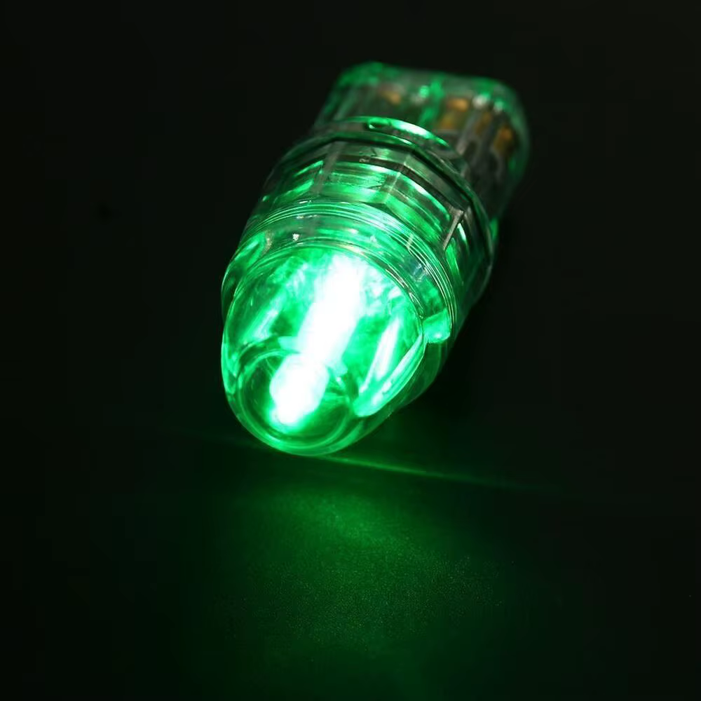 Indicador LED de plástico duradero para atraer peces, herramientas de pesca intermitentes, lámpara de pesca nocturna, señuelo impermeable, cebo bajo el agua - imagen 2