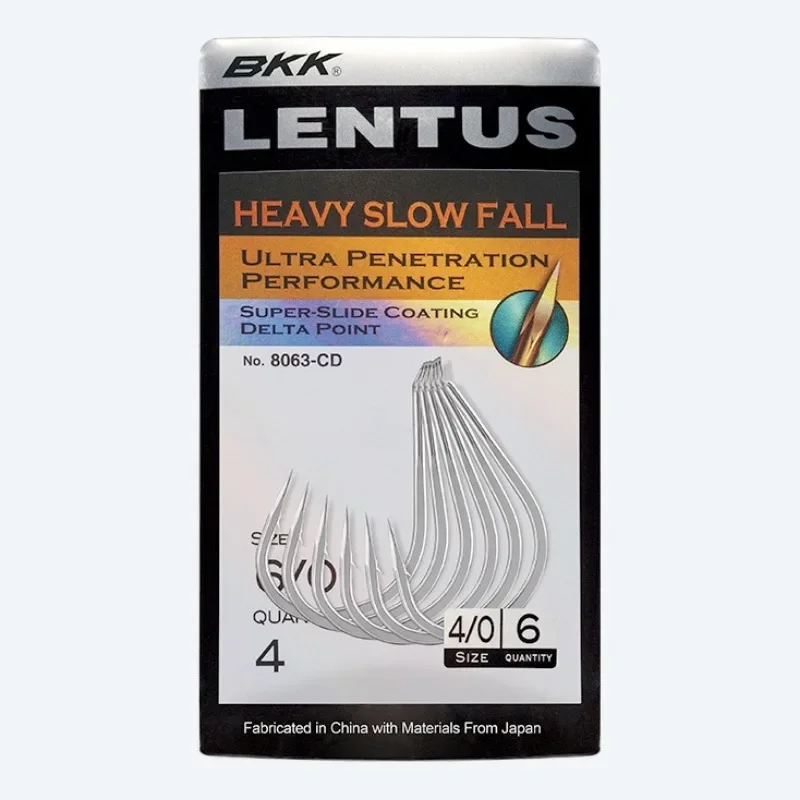 Anzuelos de pesca Jigging con señuelo BKK Lentus