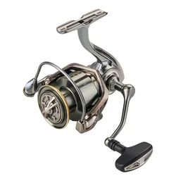 Carrete spinning DEUKIO SG2000 de Metal – Giratorio para señuelos