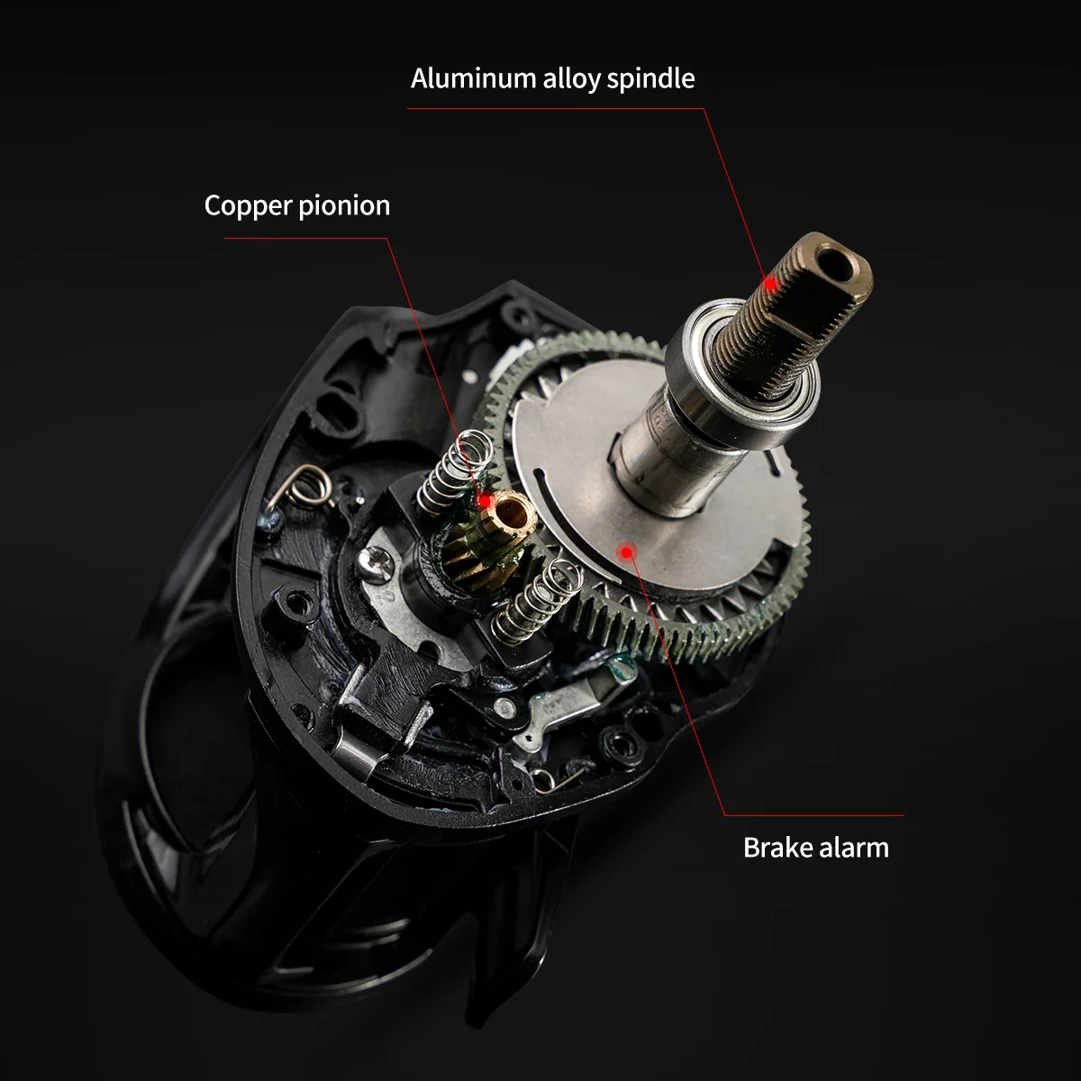 Carrete de pesca Baitcasting 6,5: 1, solo 127g con rodamientos cerámicos, carrete BFS, carrete de fundición de arrastre ultraligero de 5kg - imagen 3