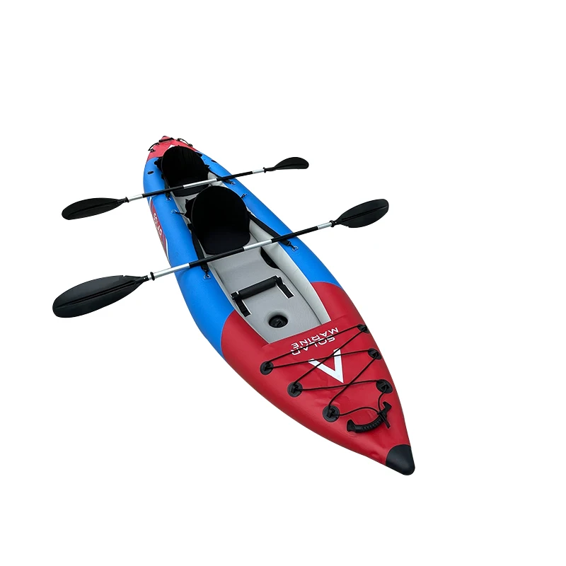 Solar Marine-Kayak de pesca inflable tándem para 2 personas, incluye Bomba de paletas de aluminio y alfombrilla de aire - imagen 5