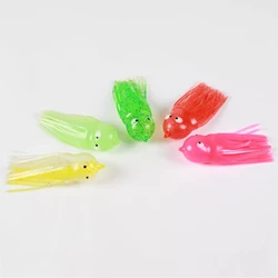 Señuelos suaves de pulpo FREE FISHER con anzuelo afilado para pesca