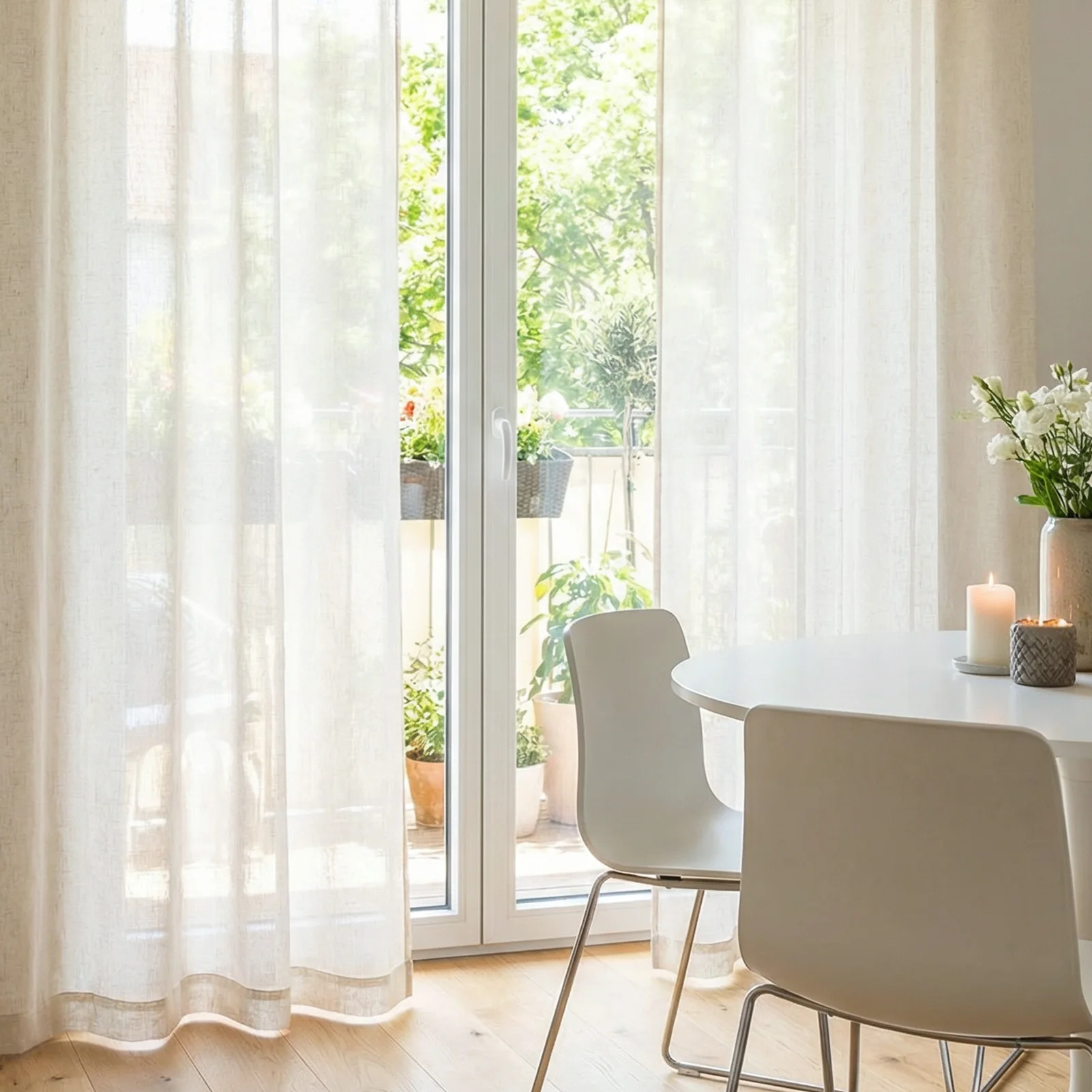 Variaciones de longitud de las cortinas