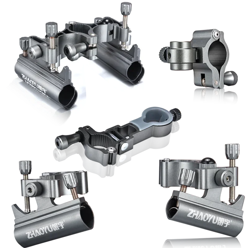 Accesorios para sillas de pesca, aleación de aluminio y magnesio, jaula para peces de torreta, rejilla para señuelos de peces, soporte de luz, adecuado para la mayoría de los captadores de pesca