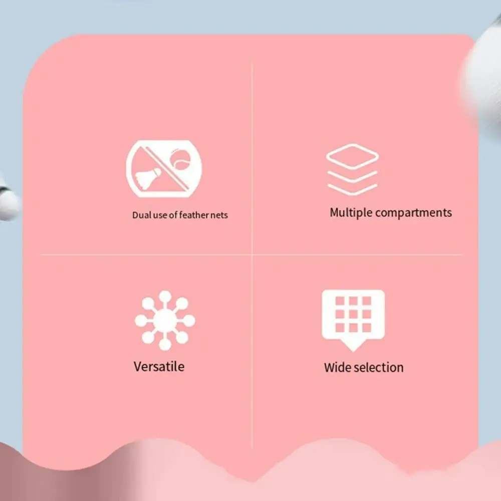 Bolsa de tenis de un solo hombro, accesorios de tenis, bolso cruzado de Bádminton de gran capacidad, belleza de Color puro, bolso cruzado de viaje - imagen 2