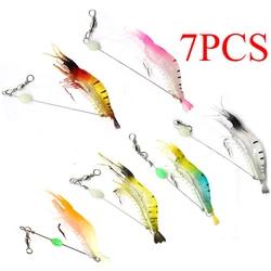 Señuelo gamba artificial 9 cm para pesca nocturna