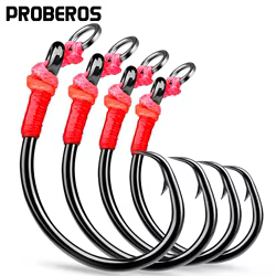 PROBEROS 5 uds anzuelo auxiliar, ideal para pesca en agua dulce, diseño elegante, construcción resistente, equipo de pescador, equipo de pesca curricán