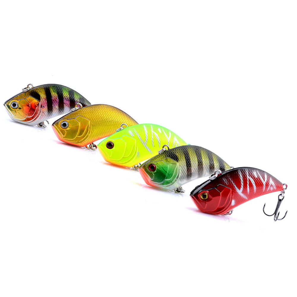 Thritop nuevo señuelo VIB 50MM 13G 5 varios colores TP113 cebo duro de fundición larga para herramienta de aparejos de pesca de todas las profundidades - imagen 3