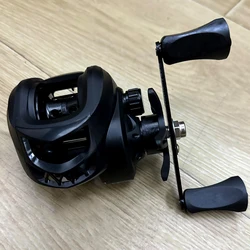 Carrete de Baitcasting de alta velocidad, relación 7,2: 1, carrete de Metal, rueda de gota de agua, arrastre máximo de 10kg para Pesca de carpa de agua dulce, Pesca para principiantes