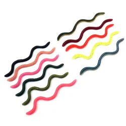 TAKEDO MY09 Señuelos de vinilos rojos para lubina carpa atún