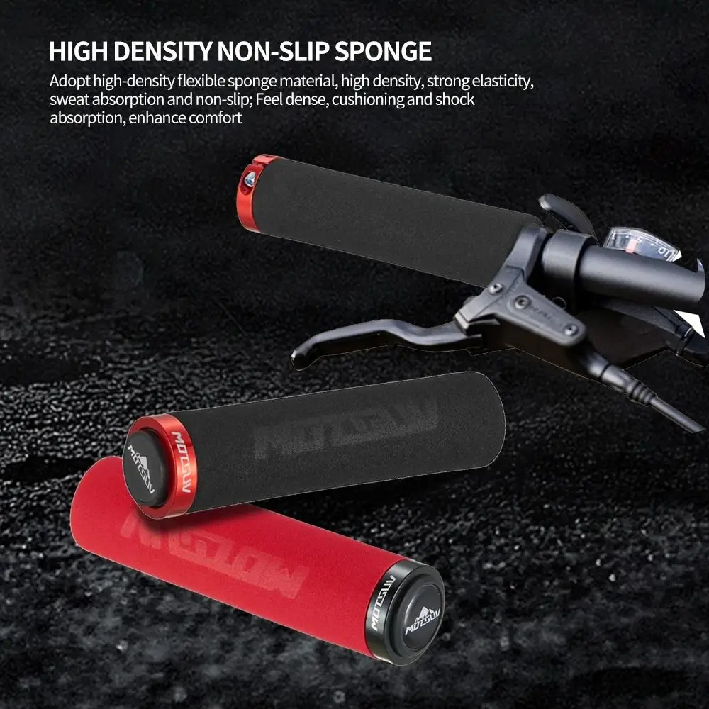 Reemplazo de barras suaves para bicicleta, absorción de impactos, cubierta antideslizante para manillar de bicicleta, empuñaduras universales - imagen 2