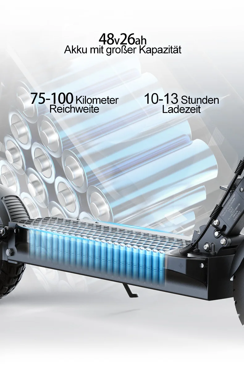 JOYOR Y8-S Scooter Eléctrico Plegable Neumático Aire Urbano - imagen 4