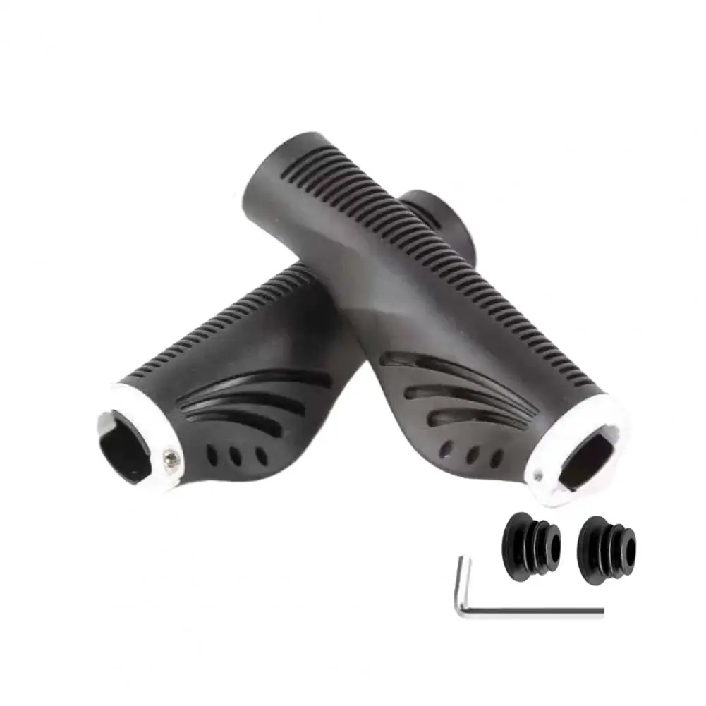 1 Juego de manillar de bicicleta, extremo de agarre ergonómico antideslizante, cubierta de agarre para bicicleta de montaña y carretera, accesorios de repuesto para bicicleta - imagen 4