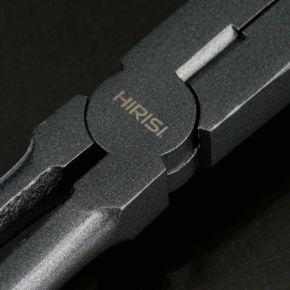 Hirisi-Alicates de pesca de punta doblada, multiherramienta para agua salada, recubiertos de teflón, accesorios de pesca de acero rico en carbono PX03 - imagen 5
