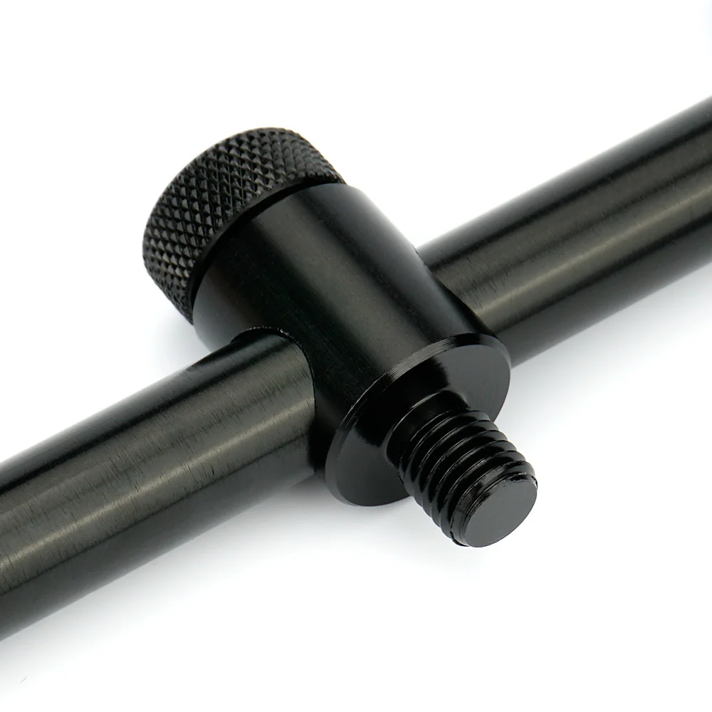 Hirisi, 1 pieza, soporte para caña de pescar de carpa de aluminio, barras de zumbido para 4 cañas de pescar, aparejos de pesca BZ500 - imagen 4