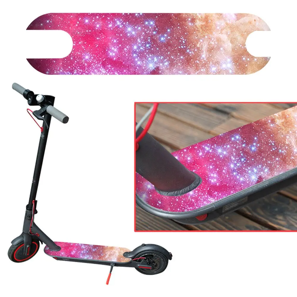 Almohadilla mate para Pedal de patinete eléctrico, pegatina de protección solar impermeable con personalidad para Xiaomi Mijia M365, M365Pro - imagen 3