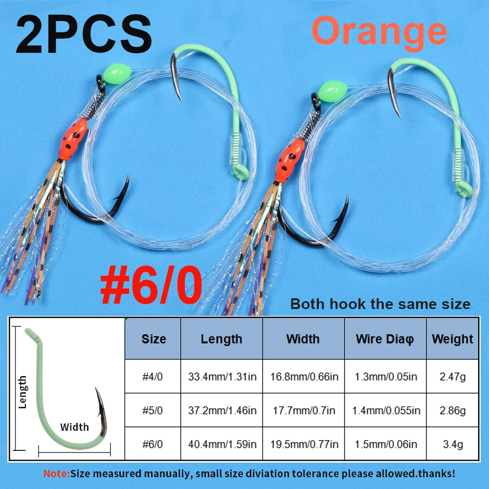2PCS Orange 6I0