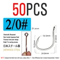 50pcs Size 2I0