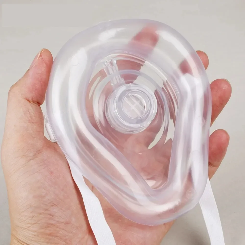 Mascarilla de respiración CPR de primeros auxilios profesional, 1-10 Uds., protege los rescatistas, respiración Artificial, reutilizable con herramientas de válvula unidireccional - imagen 5