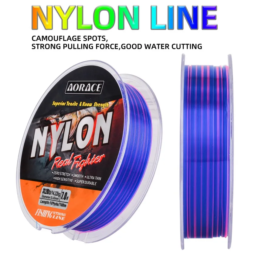 Monofilamento de nailon japonés para pesca 100 m 4-34 lb fuerte - imagen 5