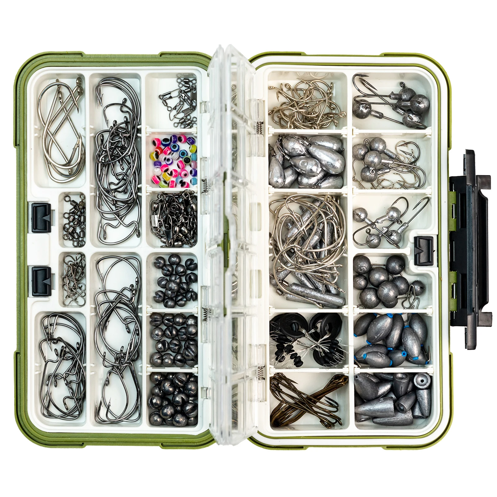 Kit de plomos y giratorios para pesca con jig head Free Fisher – Caja de aparejos - imagen 5