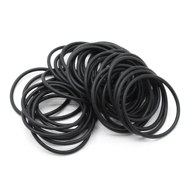 10/50 Uds junta tórica NBR OD 9 ~ 210mm espesor CS 3mm caucho de nitrilo negro redondo tipo O arandela de sellado resistente al aceite a la corrosión - imagen 5