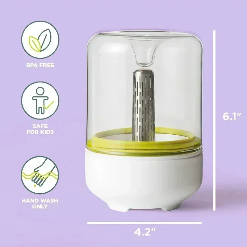 Kit de tarros para brotes, Kit de cultivo de brotes, boca ancha, reutilizable, para el hogar, cocina, sistema de brotes de plantas, contenedor de semillas - imagen 5