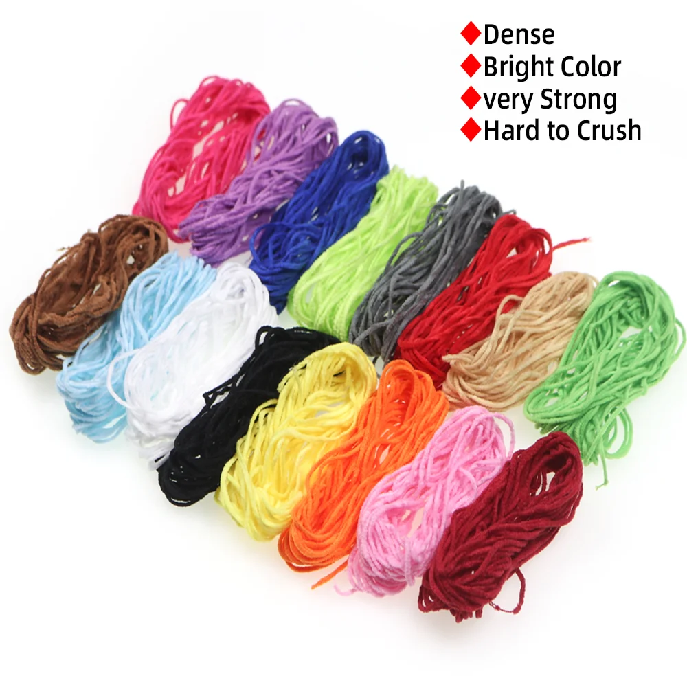 Wifreo, 2 paquetes de Material de atado de moscas de chenilla ultrafina de 1mm para gusanos de San Juan, caddis emergente, ninfas, trucha, perca, señuelo de pesca - imagen 5