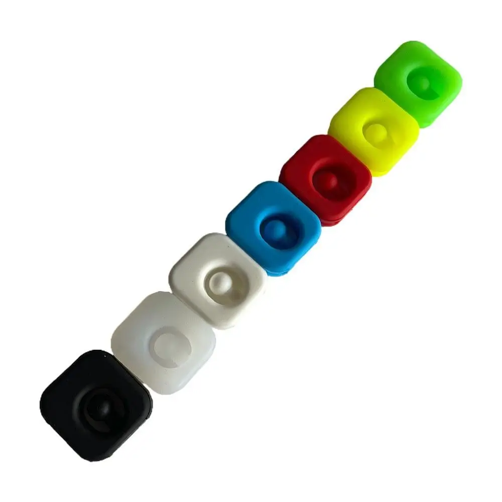 Bloque péndulo tenis amortiguador a prueba de golpes silicona antivibración raqueta de tenis almohadilla de choque absorción de impacto personalidad - imagen 5