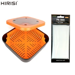 Caja de cebo para carpa Hirisi con bolsa PVA – Boilies y montajes