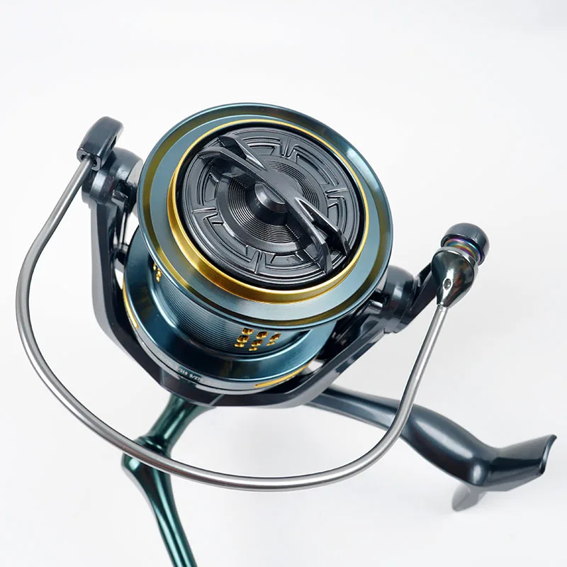 Carrete de pesca de mar LD 13BB 4,8:1 relación de engranaje carrete de Jigging arrastre máximo 25KG carrete giratorio anticorrosión descenso lento PE10 # -350M - imagen 5