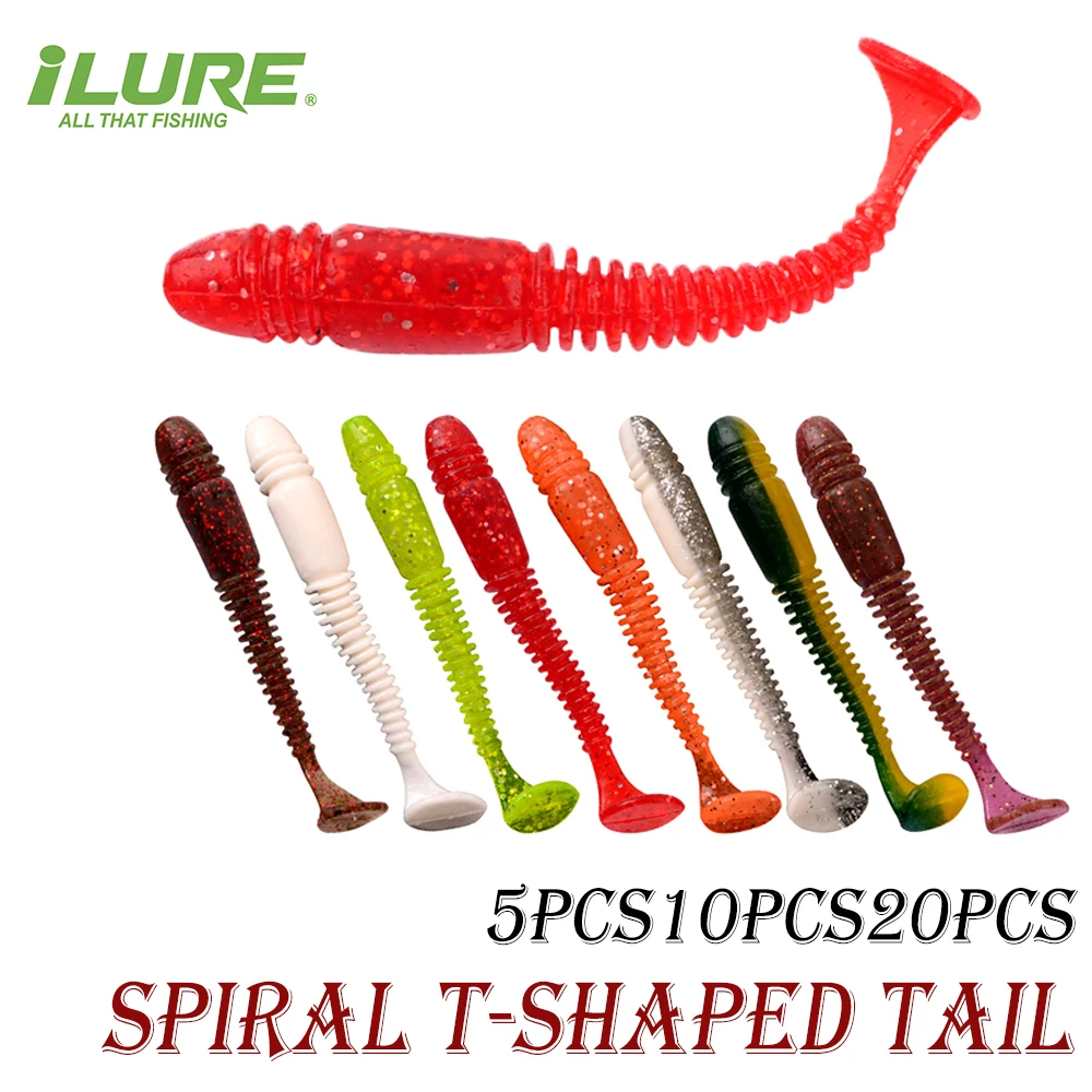 Señuelo Swimbait ILure silicona 5,5-8,5 cm