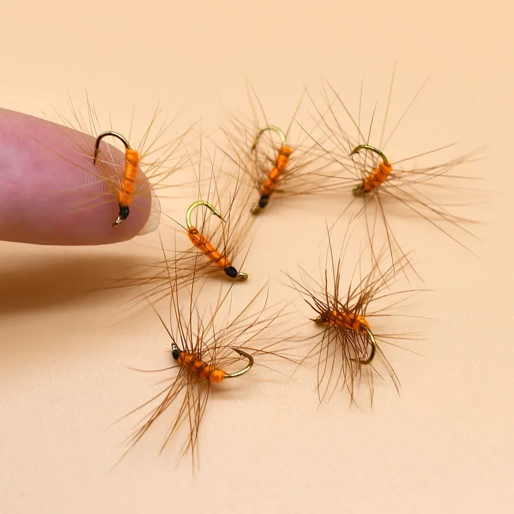 MNFT-señuelo de pesca con mosca colorido, 10 Uds., Color de alta simulación, práctico señuelo de natación adecuado para agua dulce y salada - imagen 5