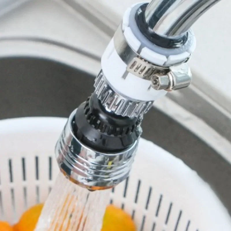 Boquilla de alta presión para ahorro de agua, adaptador de filtro de grifo, extensor, herramientas de cocina, 360 modos giratorios - imagen 4