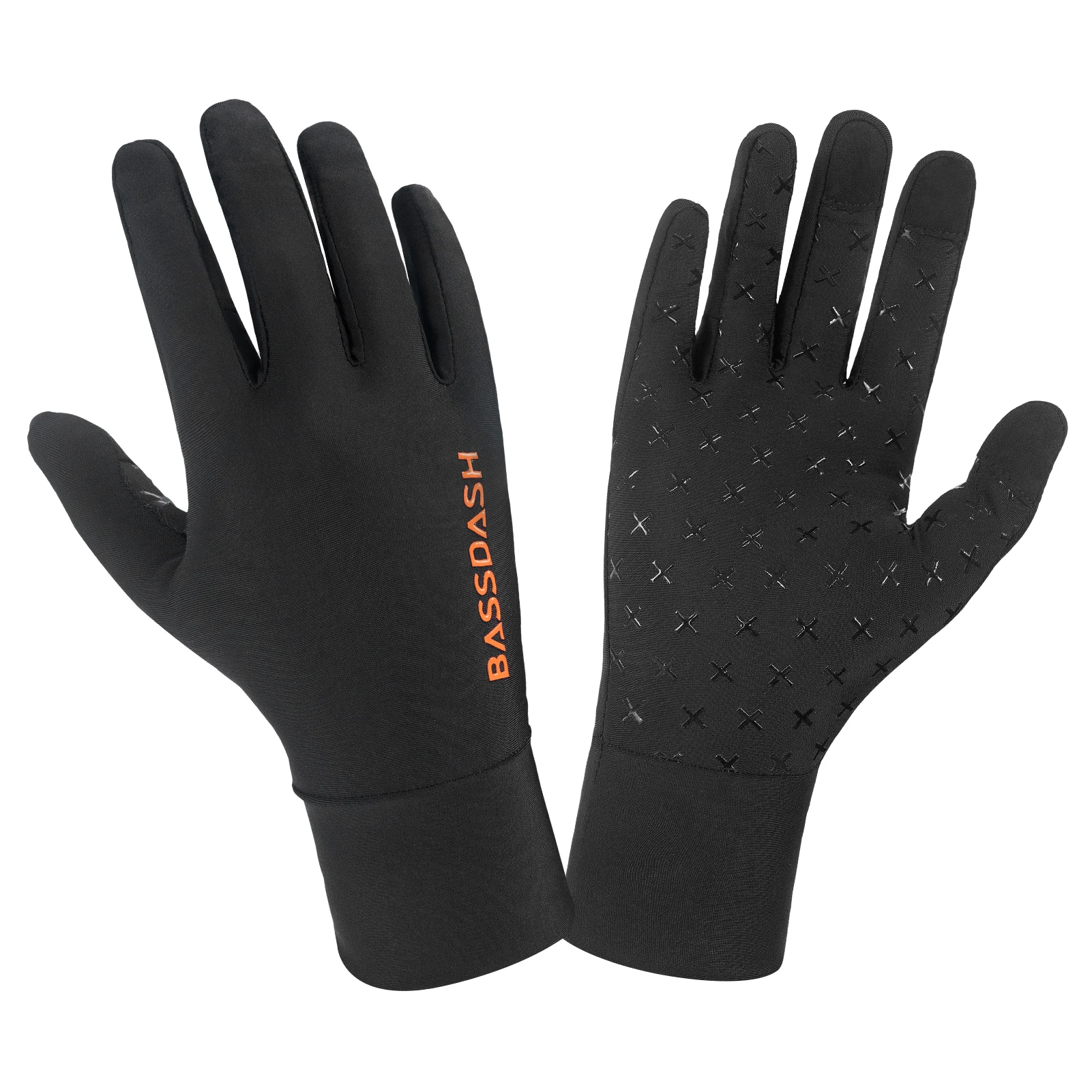 Estos guantes negros cuentan con un diseño elegante y proporcionan una agarre mejorada para un ajuste cómodo