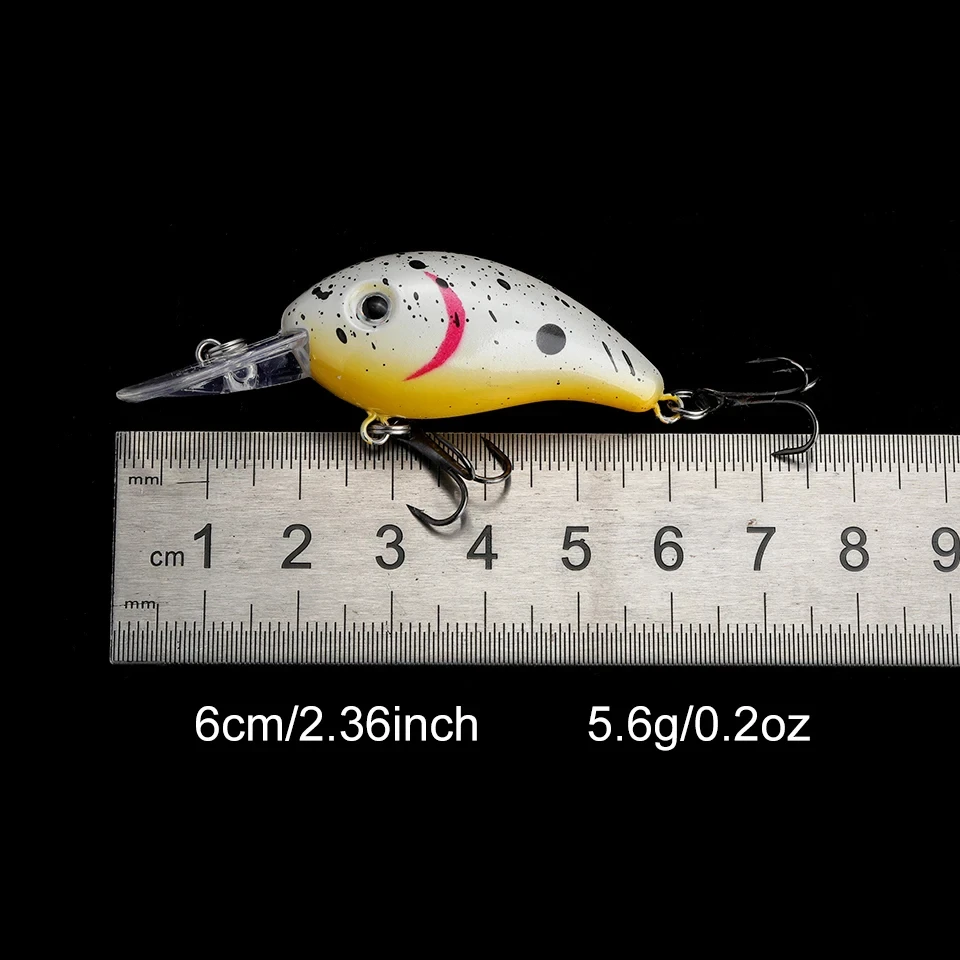 WALK FISH-Mini Señuelos de Pesca flotantes, 43MM, 5G, Crankbaits, cebo duro para pececillos, Wobbler, Topwater, lubina, perca, aparejos de pesca - imagen 5