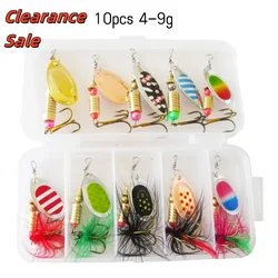Cuchara Spinner Metal Spoonbait para Lucio – Señuelo Wobblers