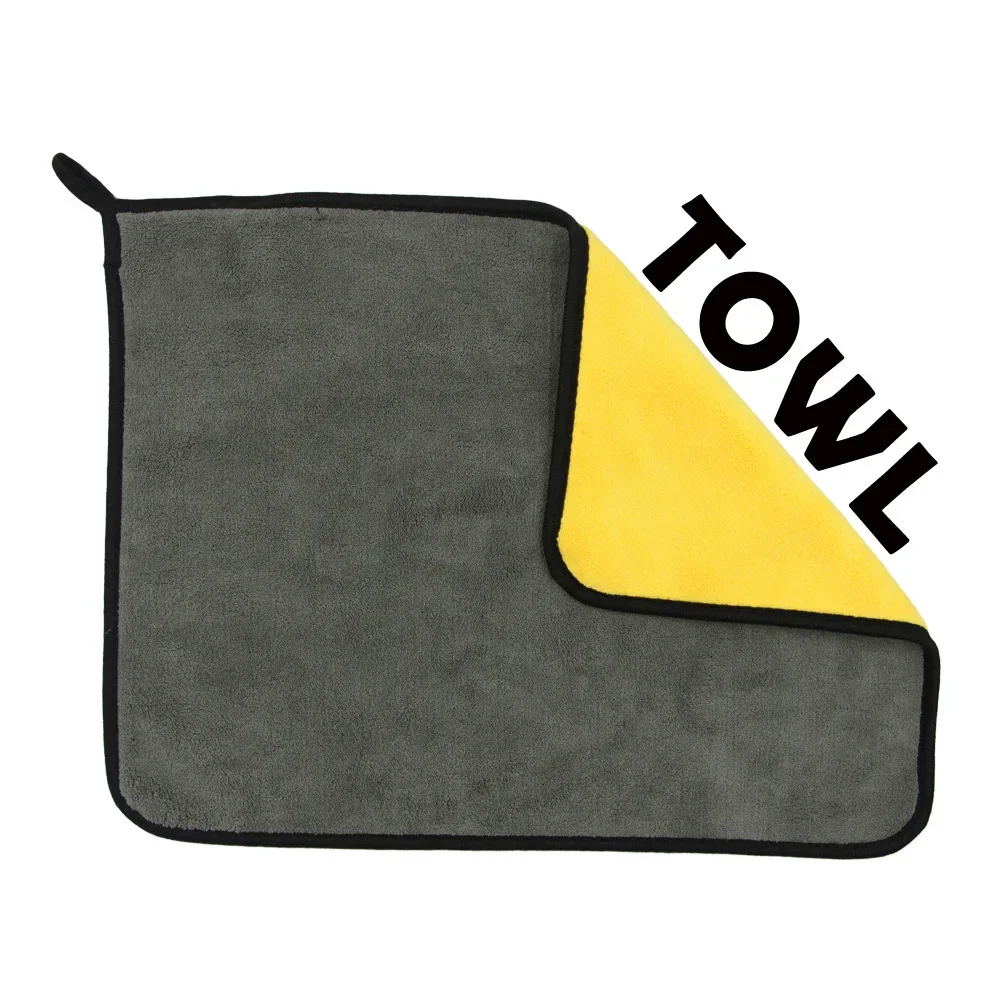 Toalla de pesca gruesa antiadherente absorbente para deportes al aire libre, toallita de manos de microfibra suave, accesorios de pesca, equipo, nuevo - imagen 4