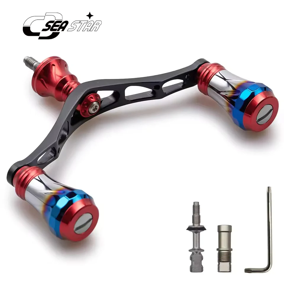 Mango de carrete de 95 mm para Shimano Vanford Twinpower Stradic y Daiwa Luvias