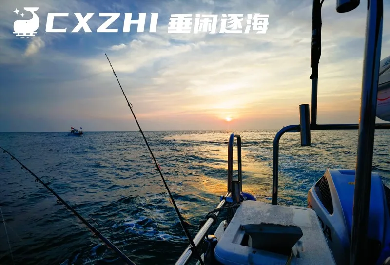 Experimentar aventuras de pesca serenas con impresionantes vistas al atardecer