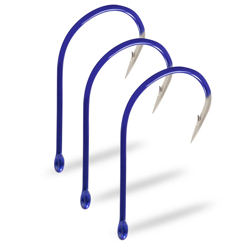 ZYZ anzuelos de pesca de lubina, anzuelos afilados de acero con alto contenido de carbono, caja de 14-24 unids/lote, 6 tamaños para carpa, pulpo, accesorios de pesca, aparejos - imagen 5