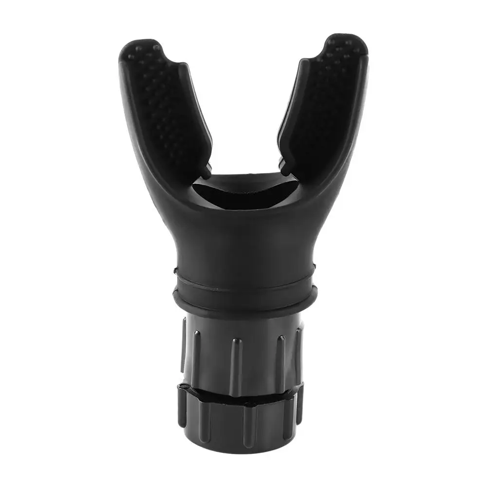 Equipo de fitness Respirador pulmonar Respirador ajustable Boquilla de respiración de silicona Silicona Negro - imagen 5