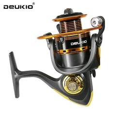 Carrete spinning DEUKIO Ultra Light - Metal 5,2:1 ratio 18LB